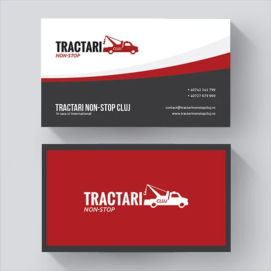 Tractari Non-Stop Cluj - Visit card